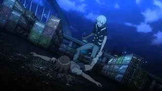 Accelerator rips Misaka's leg apart