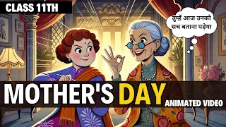 Mother's Day | Class 11 | Animated Video | In Hindi | Snapshots | By J.B Pristley