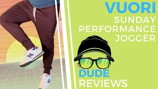 VUORI Sunday Performance Jogger Review  DUDE REVIEWS