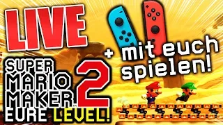 Zwischen euren Leveln und Multiplayer - Super Mario Maker 2 (Live Aufzeichnung)