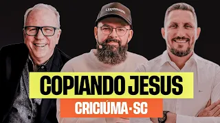 TELMO MARTINELLO, DOUGLAS GONÇALVES E LARRY TITUS - PODCAST JESUSCOPY CRICIÚMA SC