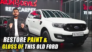 Restoring Paint & Gloss Of This Old Ford Endeavour | ETU Studio