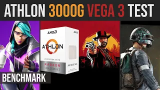 AMD Athlon 3000G | Vega 3 benchmark test in 16 games