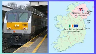 Belfast to Dublin by train in economy class, what to expect