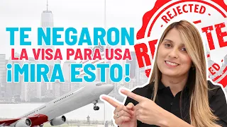 Te negaron la visa para Estados Unidos 🇺🇸 MIRA ESTO!!