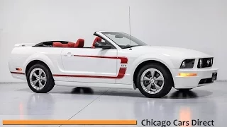 Chicago Cars Direct Reviews Presents a 2006 Ford Mustang GT Premium Convertible - 5194808