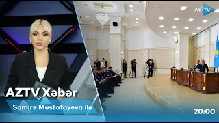 Samirə Mustafayeva ilə AZTV Xəbər | 20:00 - 24.08.2022