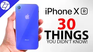 iPhone XR - 30 Things You Didn't Know!