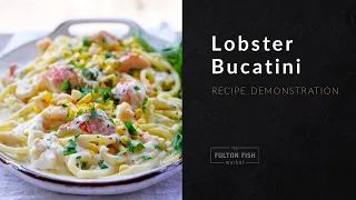 Fulton Fish Market x Homemade Cooking: Lobster Bucatini Recipe Demonstration
