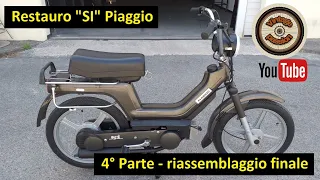 Restoring SI Piaggio - Part 4