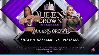 WWE 2K23 Shayna Baszler Vs Natayla (QUEEN'S CROWN TYPE MATCH)