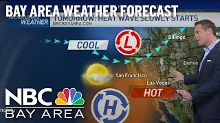 Bay Area Forecast: Inland Heat Wave Gradually Builds