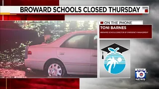 Broward Schools closed Thursday