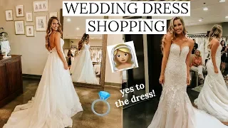 WEDDING DRESS SHOPPING! I said YES to the dress | Essense of Australia