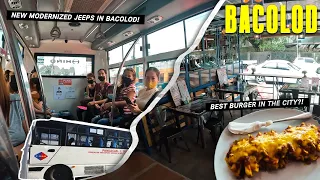 Bacolod City's Jeepneys are NEXT LEVEL! + The Best Burger Spot in Bacolod!