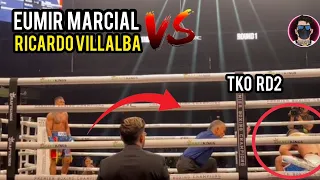 EUMIR MARCIAL VS RICARDO VILLALBA FULL FIGHT HIGHLIGHTS TKO RD 2