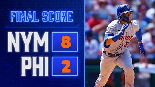 Mets Win Game One in Philly