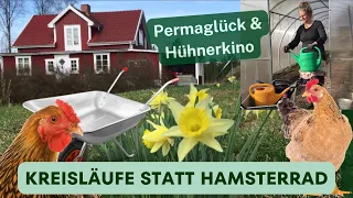 Unser Selbstversorger-Hof im Frühling: Kreisläufe statt Hamsterrad / Permaglück und Hühnerkino