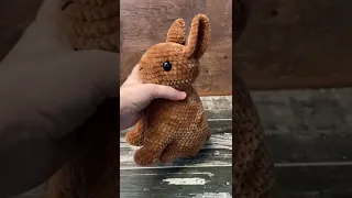 Easter plush rabbit doll, cute realistic stuffed bunny toy, lifelike fluffy rabbit animal simulation