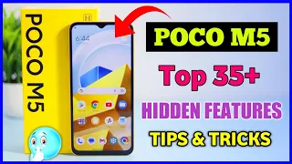 Poco M5 Hidden Features Top 35+ Tips & Tricks 😍 || Poco M5 Secret Hidden Settings || [2023]