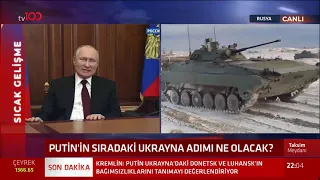 Putin, dünyaya meydan okudu! Canlı yayında tarihi konuşma...