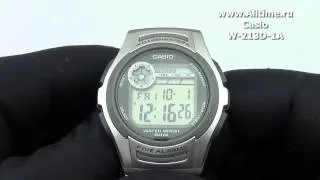 Мужские японские наручные часы Casio W-213D-1A