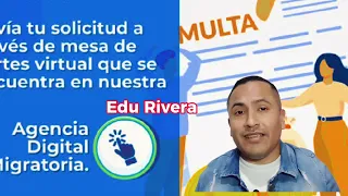 Cómo saber si tienes multas de Migraciones ? extranjeros en Peru