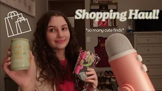 ASMR | Collective Shopping Haul! 🛍️