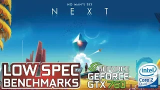 No Man's Sky NEXT on GTX 760 | Q9550 @3.4GHz | 8GB RAM - Benchmark, testing and first time gameplay