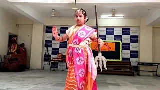 || Aigiri Nandini Dance Performed by Khushi Gupta || Dance Cover by Monty || #Navratri #yoyomonty
