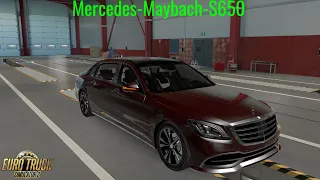 Euro Truck Simulator 2 Обзор мода (Mercedes Maybach S650)