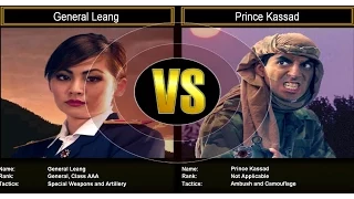 Shockwave Challenge Mode Hard: General Leang VS Prince Kassad