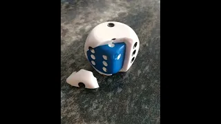 I Smash One Big Die -- Dice Magic Trick easy for kids