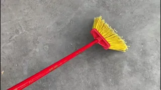 Floor sweeping plastic big broom brush