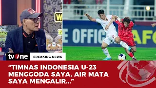 Pengamat Sepak Bola: Saya Sudah Lama Tidak Menangis Melihat Timnas Indonesia | Breaking News tvOne