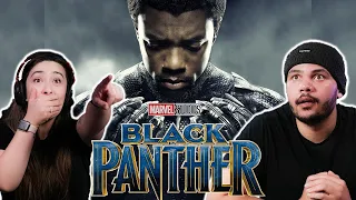 MY WIFE'S FIRST TIME WATCHING! *BLACK PANTHER (2018)*