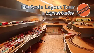 HO Scale Layout Tour - May 2024