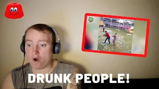 Drunk Fails 😂Funny Drunk People Fails (Full) [Epic Laughs] - Reaction!