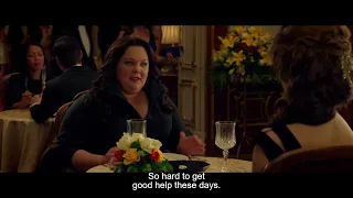 Melissa Mccarthy Spy Restaurant scene