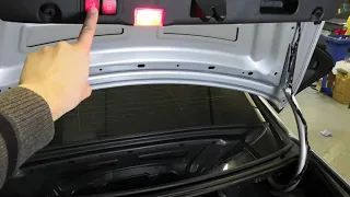 Электропривод подъема/опускания двери багажника Mercedes