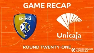 Highlights: Khimki Moscow region - Unicaja Malaga