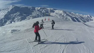 Les 3 Valles, amazing skiing.