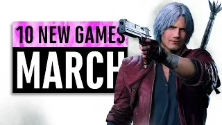 10 New Games Arriving in March 2019