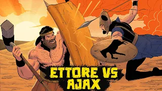 Il Gigante Aiace combatte il Principe Ettore - #19 - La Saga della Guerra di Troia