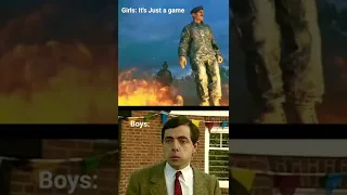 It's just a game (Mr.bean + Fireflies Reverb Nostalgic meme COD)