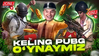 KELING PUBG O'YNAYMIZ  / JONLI EFIR