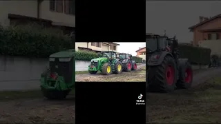 Fendt 1038 vs John Deere 8360r Kapışma…