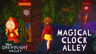 INSANE Magical Clock Alley in Disney Dreamlight Valley! This Community is SO Creative!