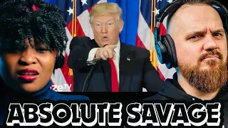 Donald Trump's Most SAVAGE Moments REACTION