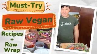 Best Raw Vegan Recipes You Can Get Today + Raw Wrap Recipe